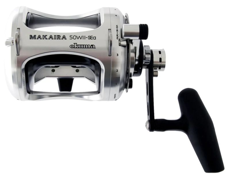 OKUMA CARRETE TROLEO MAKAIRA EDICION ESPECIAL MK-50WIISEa-SILVER
