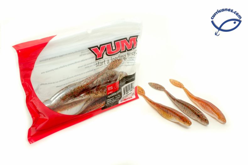 Soft Lure Yum Houdini Shad 12cm - Rolling pronounced - Leurre de la pêche