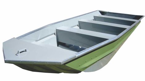 ALUMAR LANCHA TIPO BASS BOAT MODELO 1442, LONGITUD 14 PIES
