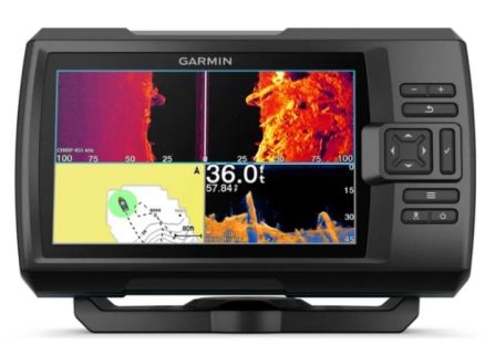 GARMIN FISHFINDER Y GPS STRIKER VIVID 7SV SIDEVU, CLEARVU Y CHIRP TRADICIONAL