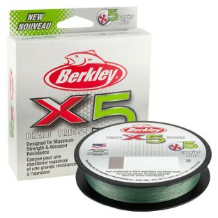 BERKLEY LINEA TRENZADA X5 VERDE