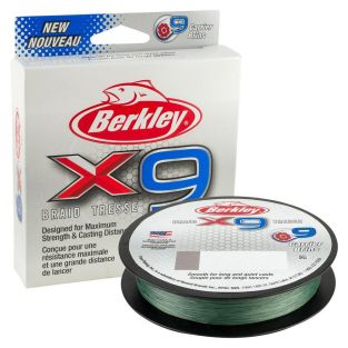 BERKLEY LINEA TRENZADA X9 VERDE