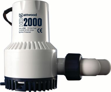 ATTWOOD BOMBA DE ACHIQUE HD 2000 GPH, 24 VOLTS MOD. 4770-4