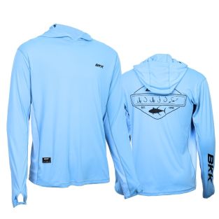 BKK PERFORMANCE JERSEY MANGA LARGA HOODED LEGACY AZUL