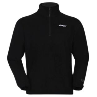 BKK SUDADERA LIGERA FLEECE NEGRA