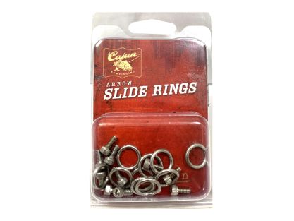 CAJUN ANILLOS DE DESLIZAMIENTO PARA PESCA CON ARCO ABF5203R (10 PCS)