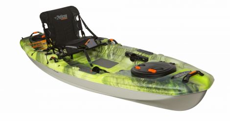 PELICAN KAYAK THE CATCH NEXT 120 FADE VENOM/LIGHT GREY 12 PIES