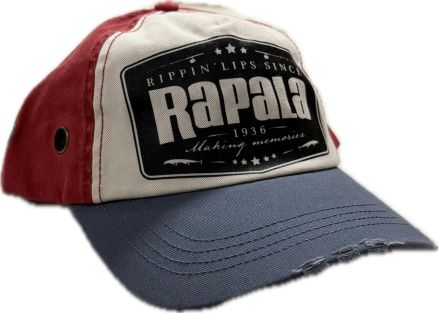 RAPALA GORRA CREMA/ROJO GORATRIV