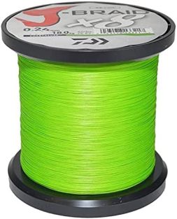 DAIWA LINEA TRENZADA J-BRAID X8 120 LBS-CHARTREUSE