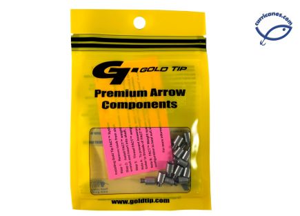 GOLDTIP PESO PARA FLECHAS SISTEMA FACT 20 GR, DIA. 0.246 PULG, MOD. WS2462012 (12 PIEZAS)