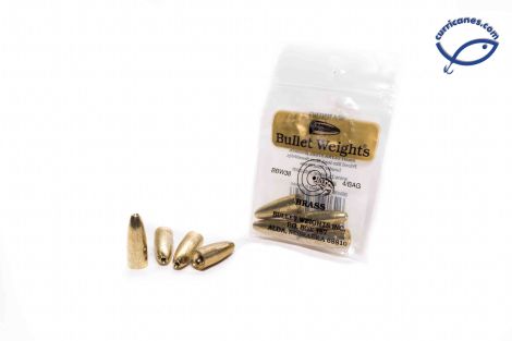 BULLET WEIGHTS PLOMADAS BRONCE FORMA DE BALA