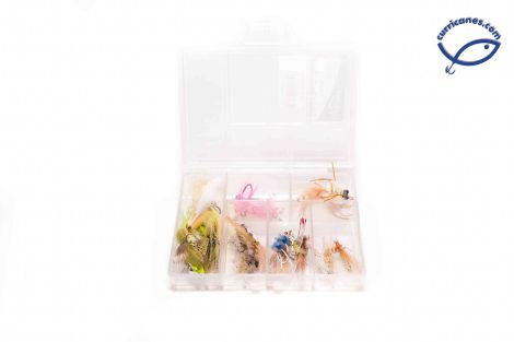 RAINYS KIT DE MOSCAS BONEFISH & PERMIT IFL910 (24 PIEZAS)