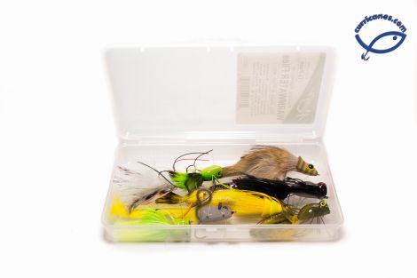 RAINYS KIT DE MOSCAS WARMWATER BASS & PIKE IFL915-PK (12 PIEZAS)