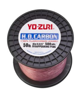 YO-ZURI LIDER FLUOROCARBONO HD CARBON BULK ROSA-60