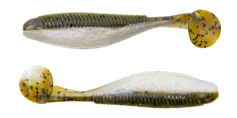 GOOGAN BAITS SAUCY SLIMMER 4 PULG (6 PIEZAS)