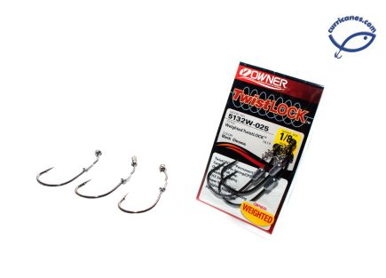 OWNER ANZUELO WEIGHTED TWISTLOCK 5132W