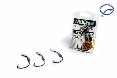 MUSTAD ANZUELO POWER LOCK PLUS SPRING KEEPER 91768S18 1/8 OZ