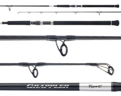 SHIMANO CAÑA SPINNING POPPING GRAPPLER TYPE C S82H (2 TRAMOS)