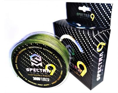 SPECTRA MX LINEA TRENZADA 9 HEBRAS 330 YARDAS