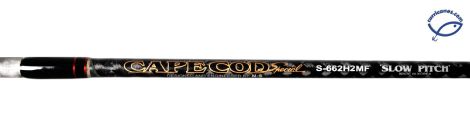 BLACK HOLE CAÑA JIGGING SPINNING CAPE COD SLOW PITCH S-662H2MF (2 PIEZAS)