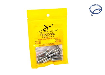CARBON EXPRESS PUNTAS PARABOLIC TARGET, 0.348, W4108 (12 PIEZAS)