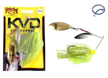 STRIKE KING SPINNERBAIT KVD FINESSE FSB12WW