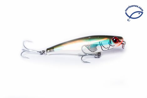 18-GREEN BACK, WHITE BELLY, SILVER LUMINESCENCE