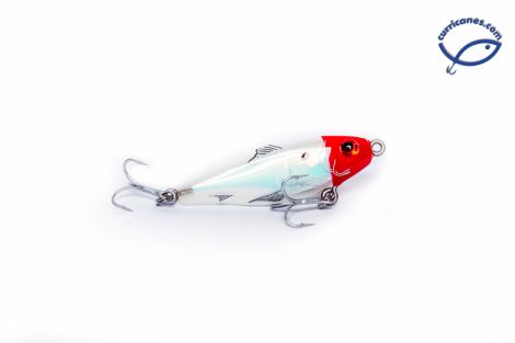 11-RED HEAD, WHITE BACK & BELLY, SILVER SCALE