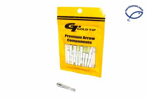 GOLDTIP INSERTO ACCU-TOUGH LARGE 0.204, INS204LS (12 PIEZAS)
