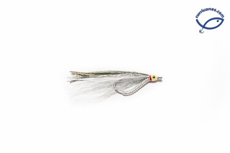 RAINYS MOSCA PEARL/WHITE BENDBACK #1/0 MOD. 770P-91