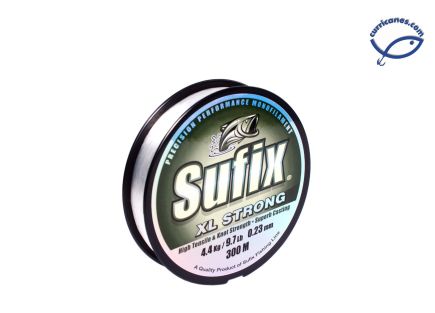 SUFIX LINEA XL STRONG 14.5 LBS/ 330 YDS., DIA. .28 MM, CLEAR