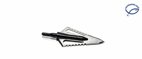 MAGNUS PUNTAS CACERIA BROADHEAD BUZZCUT 2 NAVAJAS (3 PIEZAS)