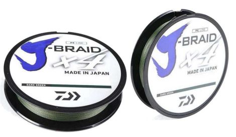DAIWA LINEA TRENZADA J-BRAID X4 40 LBS