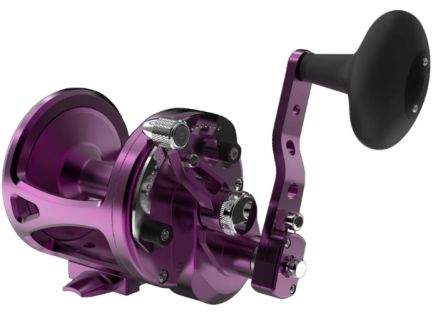 AVET CARRETE CONVENCIONAL/TROLEO LX6/3 G2 PURPLE DOS VELOCIDADES