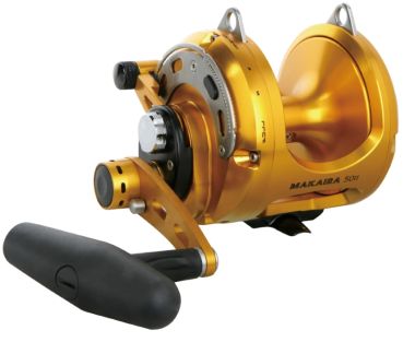 OKUMA CARRETE TROLEO MAKAIRA WIDE DOS VELOCIDADES MK-50WII