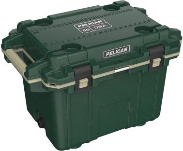 PELICAN HIELERA DE ALTO RENDIMIENTO 50QT HUNTER GREEN/TAN
