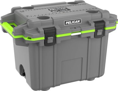 PELICAN HIELERA DE ALTO RENDIMIENTO 50QT VERDE/GRIS