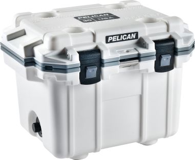 PELICAN HIELERA DE ALTO RENDIMIENTO 30QT BLANCA/GRIS