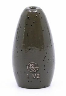 GOOGAN BAITS PLOMADAS DE TUNGSTENO FLIPPING GREEN PUMPKIN