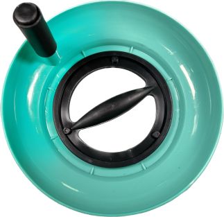 WILLIAMSON YOYO PARA PESCA 260 MM DIAMETRO VERDE CON MANIVELA