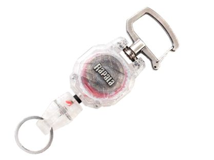 RAPALA LLAVERO RETRACTIL RCD PEQUEÑO COLOR CLEAR