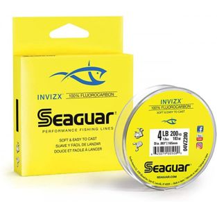 SEAGUAR LINEA FLUOROCARBONO INVIZX 200 YARDAS