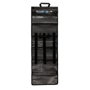 FATHOM ESTUCHE PARA SEÑUELOS ROLL UP 6 BOLSAS CHICA BG01SMBLK