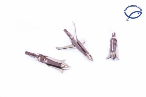 NAP PUNTAS CACERIA SPITFIRE MAXX 125 GR. 3 NAVAJAS (3 PIEZAS)