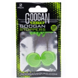 GOOGAN BAITS STOPPERS VERDES (18 PIEZAS)
