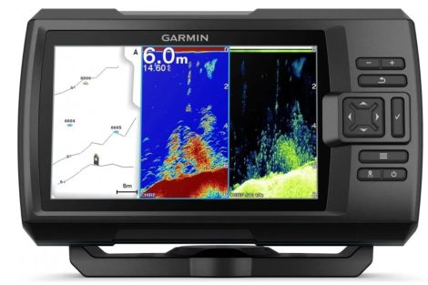 GARMIN FISHFINDER Y GPS STRIKER VIVID 7CV CLEARVU Y CHIRP