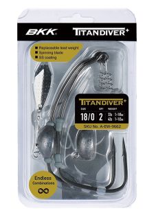 BKK ANZUELO TITAN DIVER+