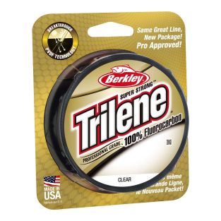BERKLEY LINEA TRILENE 100% FLUORO PROFESSIONAL GRADE TLFFS10-15, 10 LBS/200 YDS.
