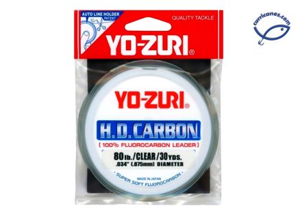 YOZURI LIDER DE FLUOROCARBONO HD CLEAR 30 YDS
