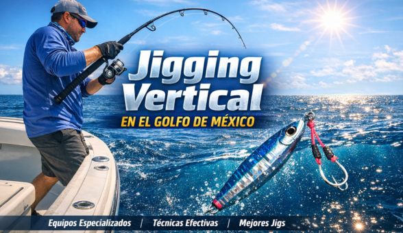 Pesca de Jigging Vertical en el Golfo de Mexico: Equipos, Tecnicas y Mejores Jigs